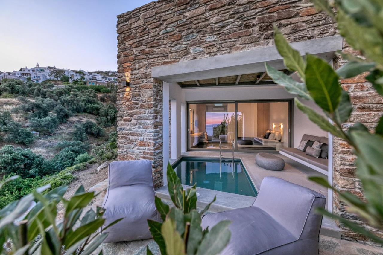 Tinos Dove Suites Triandáros Extérieur photo